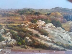 La vallée des Baux à l’automne
